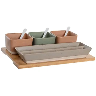 DKD Home Decor Snack-Set, Estándar