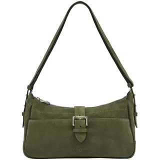 Liebeskind Berlin REN Schultertasche Wildleder Green
