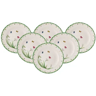 Villeroy & Boch Frühstücksteller Colourful Spring 21,5 cm mehrfarbig 6er Set