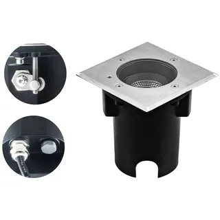 EVN LED Laterne Aluminium IP67 grau/silber