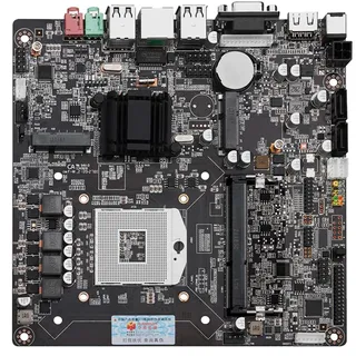 MAINBOARD HM65 PGA988 DDR3 MINI-ITX Mit Externem Netzteil 12V Mini PC AIO