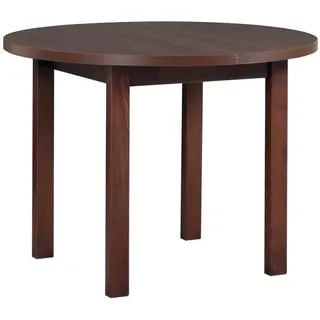 Leaf Design Esstisch Poli 2 L, 100-130 cm, walnussfarben , Walnussfarben , Holz , Echtholz,Buche , Holz Optik , 100x76x130 cm , Esszimmer, Esstische