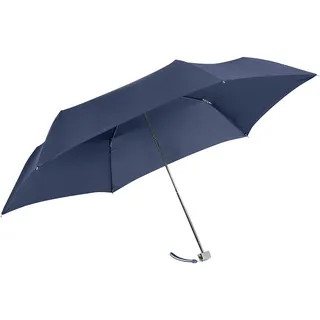 Samsonite Rain Pro 3 Section Manual Ultra Mini Flat Regenschirm 22,5 cm, Blue