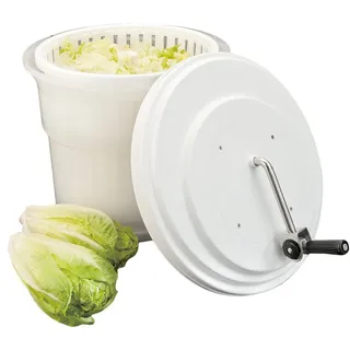 Gemüsezentrifuge Manuell Ø 43,5X37 Cm Weiss Pvc - 1 Un.