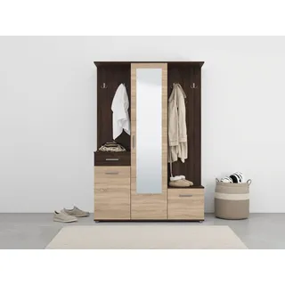 INOSIGN Martin Dielenschrank 134 x 33 x 197,5 cm braun