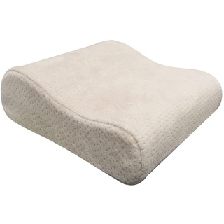 Pikolin Home - Viskoelastisches Reise Kopfkissen, ergonomisch, Festigkeit mittel-soft, 30 x 25 cm, Höhe 11 cm