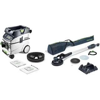 Festool PLANEX LHS-E 225/CTL 36-Set Langhalsschleifer