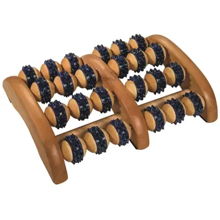 Croll & Denecke Fußroller, aus Holz, 2 x 4 Rollen