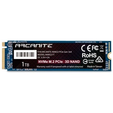 ARCANITE 1 TB NVMe M.2 2280 PCIe Gen 3x4 Internes Solid State Drive (SSD)