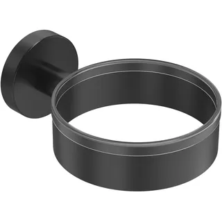 Dailyart Haartrocknerhalter, Fönhalter zum Kleben Wandmontage, Fönhalter ohne Bohren, Föhn Halterung, Föhnhalter Wand ohne Bohren, Föhn Halterung ohne Bohren, Föhnhalterungen Edelstahl Schwarz