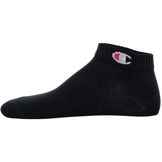 Kurzsocken CHAMPION "Socken 12er Pack", Herren, Gr. 39-42, schwarz, Obermaterial: 71% Baumwolle CO. 23% Polyester PES. 4% Polyamid PA. 2% Elasthan EL., Socken Kurzsocken
