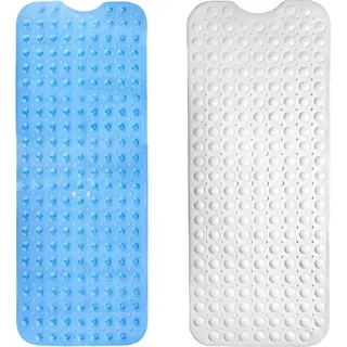Rutschfeste Duschmatte Exma PVC - Blau