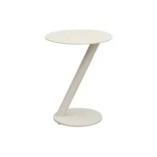 BEST Paros Beistelltisch rund Aluminium sand 45,0 x 45,0 x 45,5 cm, 1 St.