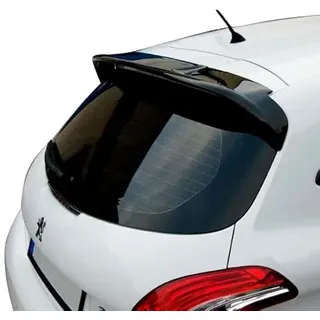 Auto-Style Motordrome Dachspoiler kompatibel mit Peugeot 208 3/5-türer 2012- (PU)