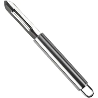 Edelstahl Obstschäler, Gemüseschäler, 18.7x1.8 Zentimeter, Spülmaschinenfest, Silber