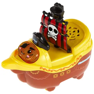 Vtech TUT Baby Badewelt, Piratenschiff, Interaktives Badespielzeug mit Musik, Geräuschen und Lichtern, Für Kinder von 1-5 Jahren, Mehrfarbig