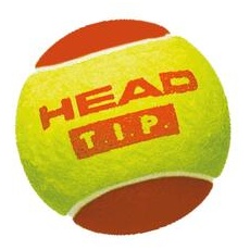 HEAD 3B HEAD TIP RED Tennisbälle 3er Pack Rot