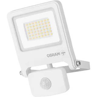 Osram Außenstrahler Aluminium 30 W 3000 Lumen IP44 inkl. Bewegungsmelder weiß