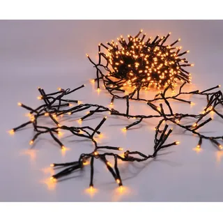 LED Cluster-Lichterkette 360 LEDs Büschellichterkette Weihnachtsbeleuchtung Deko