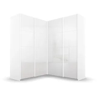 Rauch Eckschrank Quadra 181 x 210 x 187 cm Hochglanz Weiß