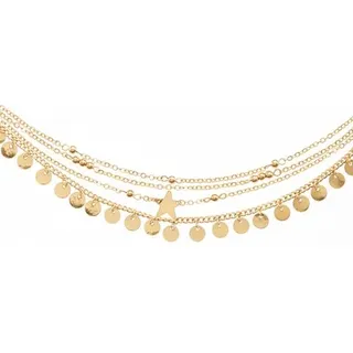 LASCANA Fußkette mit Anhänger Mehrreihige Fußkette