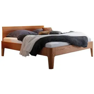 Hasena Bett , Cognac , Holz , Eiche , massiv , 100x200 cm , Über- und Sondergrößen erhältlich, in verschiedenen Größen erhältlich , Schlafzimmer, Komplette Schlafzimmer und Serien, Schlafzimmerserien