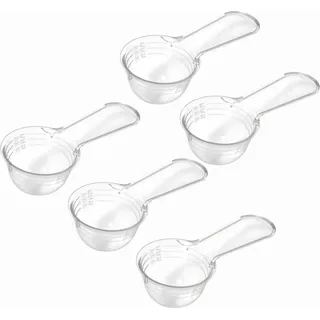 Novaliv 10x Messlöffel 30g robuster Kunststoff Germany präzise Dosierung von Pulvern und Flüssigkeiten für Küche Fitness Haushalt Perfekt für Protein Pulver Waschpulver Scoop Dosierhilfe Gym