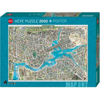 Heye Puzzle City of Pop 29844