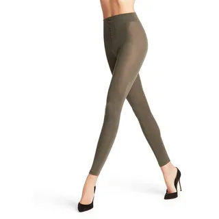 FALKE Damen Softmerino Leggings atmungsaktive klimaregulierende geruchshemmende Wolle Baumwolle blickdicht verstärkt weicher druckfreier Komfortbund warm einfarbig Business Alltag 1 Stück