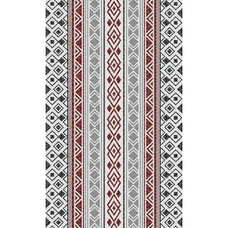 d-c-fix Weichschaummatte Decor Mat Ethno Pattern - Antirutschmatte rutschfest - auch für Außen geeignet - für Bad, Küche, Garten, Balkon - Badmatte waschbar Outdoor Matte Teppich 60 cm x 1,2 m