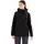 Woman Jacket Zip Hood nero U901 36