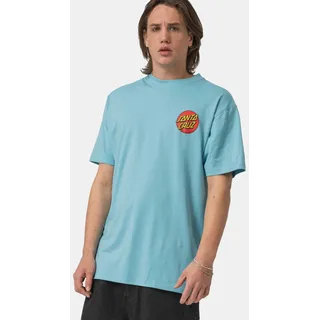 Santa Cruz T-Shirt "CLASSIC DOT CHEST T-SHIRT", norse blau