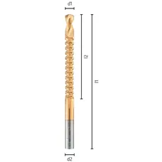 Bild von ALPEN Fräsbohrer ø 6 mm,