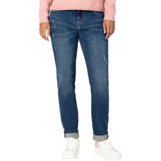 Timezone Damen Regular JolaTZ Womenshape 7/8 Jeans, Nice Blue wash, 32/32
