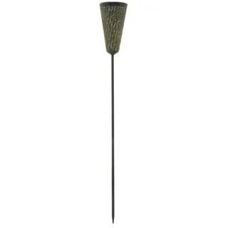 Luxform Solarleuchte Metall B:10,5cm H:6,0cm L:10,5cm 2er Set schwarz