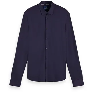 Scotch & Soda Herren Hemd Knitted Shirt 155156-0218 S - Combo B - S