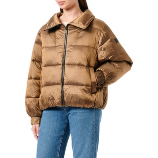 BOSS Damen C_padina OUTERWEAR JACKET, Rust Cooper220, 44 EU