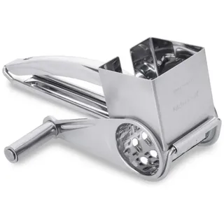 Kitchencraft Edelstahl Rotierende Käsereibe - Silver - One Size