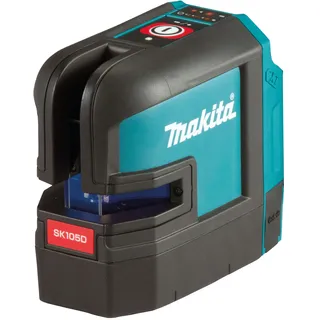 Makita Kreuzlinienlaser SK105DZ 12 V max. rot selbstnivellierend IP54