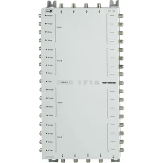 Kathrein EXR 1718 Multischalter für Satellitensignal (Diverse), TV Zubehör, Silber
