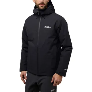 Jack Wolfskin Herren Wisper Ins Jacke (Größe L, schwarz)