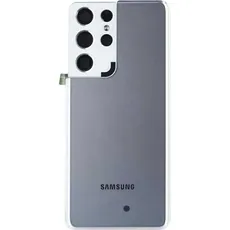 Samsung G998 S21 Ultra Back Cover Phantom Silver, Weiteres Smartphone Zubehör, Silber