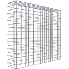 Bild Gabione, silbergrau, Maschenweite 5 cm x 5 cm,