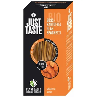 Just Taste - Bio Süsskartoffel Glas Spaghetti 250 g