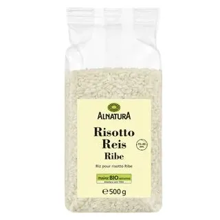 Alnatura Bio Risotto Reis ribe Anbau Italien cremig sämig