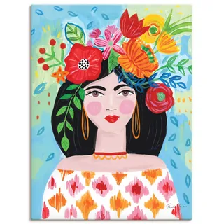 Artland Wandbild "Boho Girl I" Bilder von Frauen 1 Stk. tlg. als Alubild, Leinwandbild, Poster, Wandaufkleber in verschied. Größen, farbe bild(er): farbig