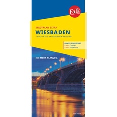 Falk Stadtplan Extra Wiesbaden 1:20 000