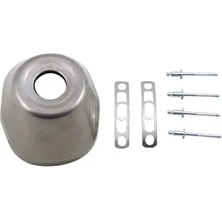 Fmf Titanium 1.010 ́ ́ Auspuffblende - Silver - One Size