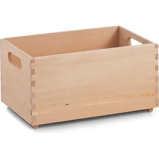 Zeller Holzkiste 30 x 20 x 15 cm 1-tlg. beige