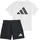 Essentials Tee Track Suit white/black 2-3 Years